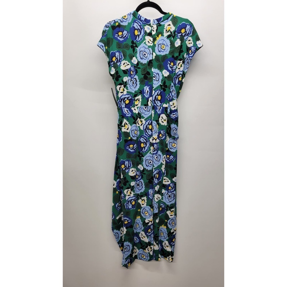 Donna Morgan Floral Short Sleeve O-Ring Maxi Dress - Picture 2 of 8